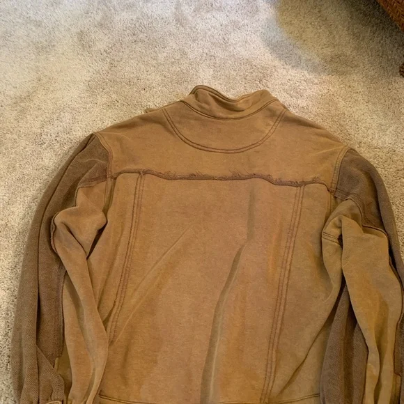 POL Brown-on-Brown Utility Jacket Size L - Picture 2 of 6